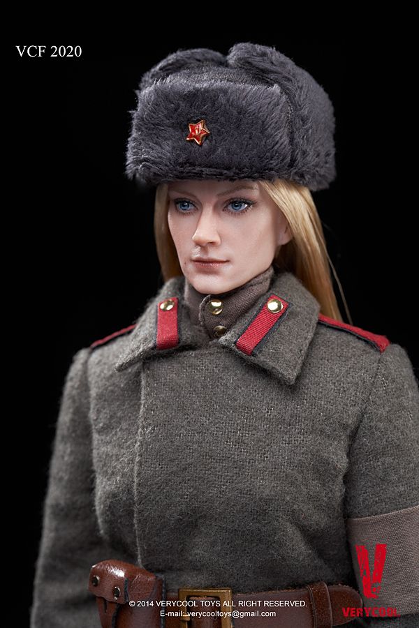 verycool wwii soviet red army - female soldier 1/6 figure in