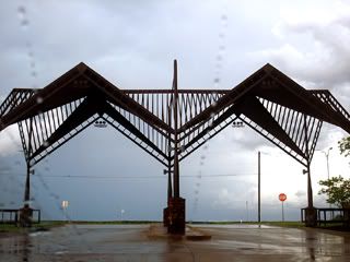 Entrance to River Legacy Park.