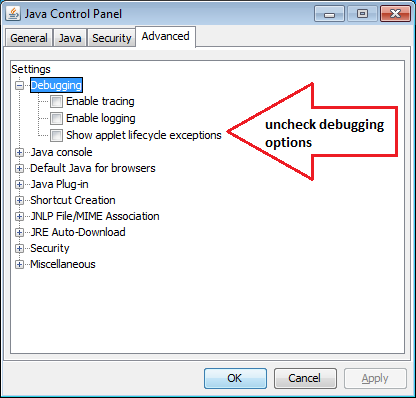 And going back to Java 6.25 instead of 6.26 might help - the newer application does cause issues for some including those annoying hs_err_pid reports.