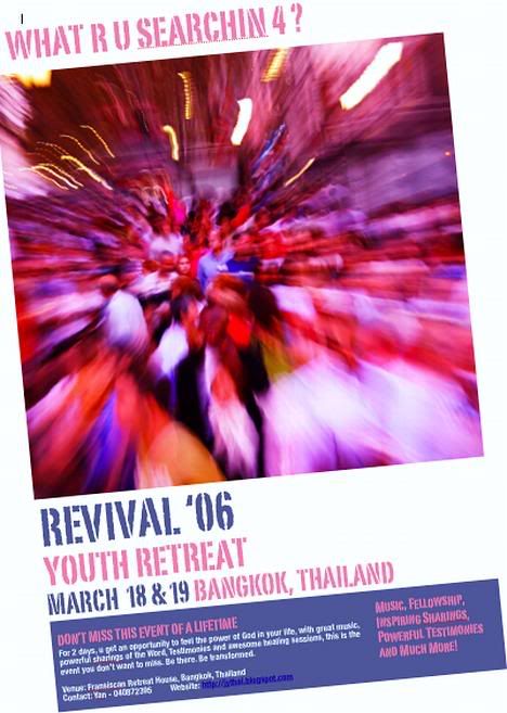 Reival '06 - Youth Retreat at Bangkok, Thailand on March 18 & 19
