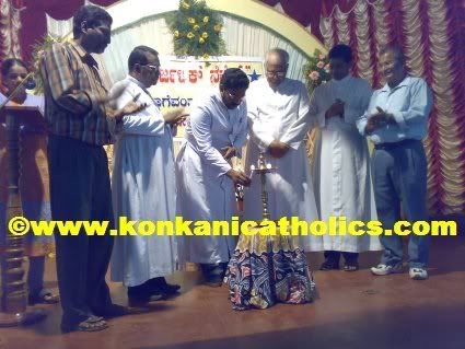 Photos of the Release of a Konkani movie on Blessed Joseph Vaz at Tallur, Kundapur
