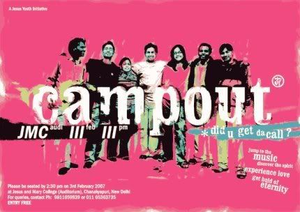 CAMPOUT - A Musical Evening by Jesus Youth, Delhi