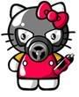 Hello Kitty, Gas Mask. Pictures, Images and Photos