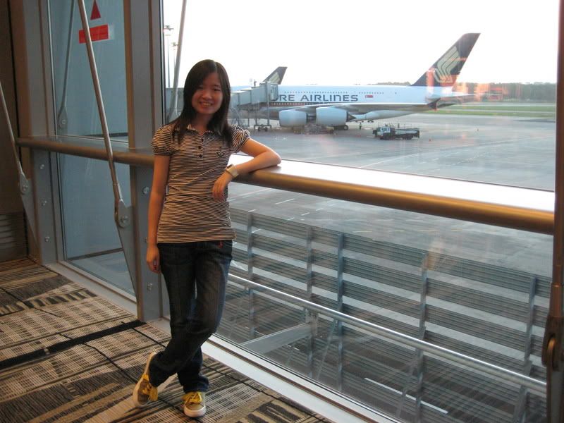 me posing with A380