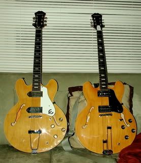 Epiphone Nick Valensi Riviera Semi hollowbody Telecaster