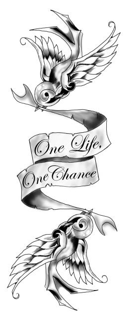 One life One chance is an H20 line by the way
