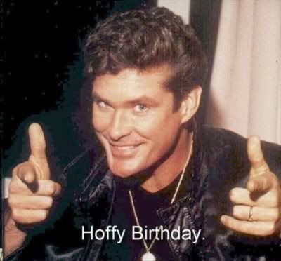 Hoff Happy Birthday