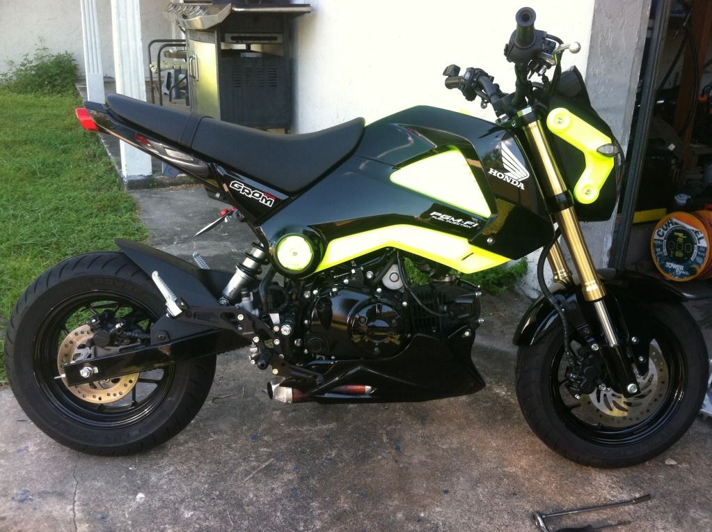 honda grom rearsets