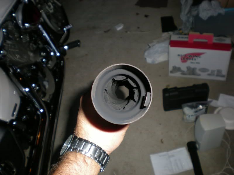 Removed Baffles Cobra Speedster Longs "Range Report" Honda VTX Forum