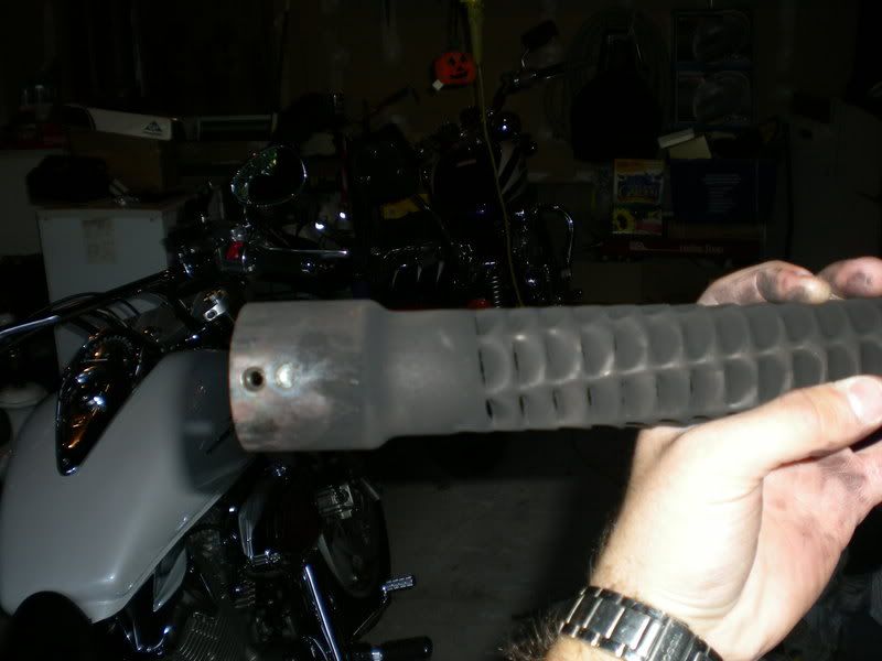 Removed Baffles Cobra Speedster Longs "Range Report" Honda VTX Forum