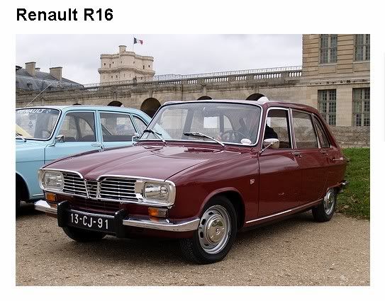 1971 Renault R16 with four