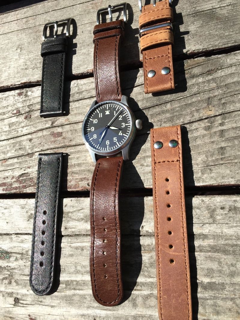 How do you patina/age/break in a new leather strap? WatchUSeek Watch
