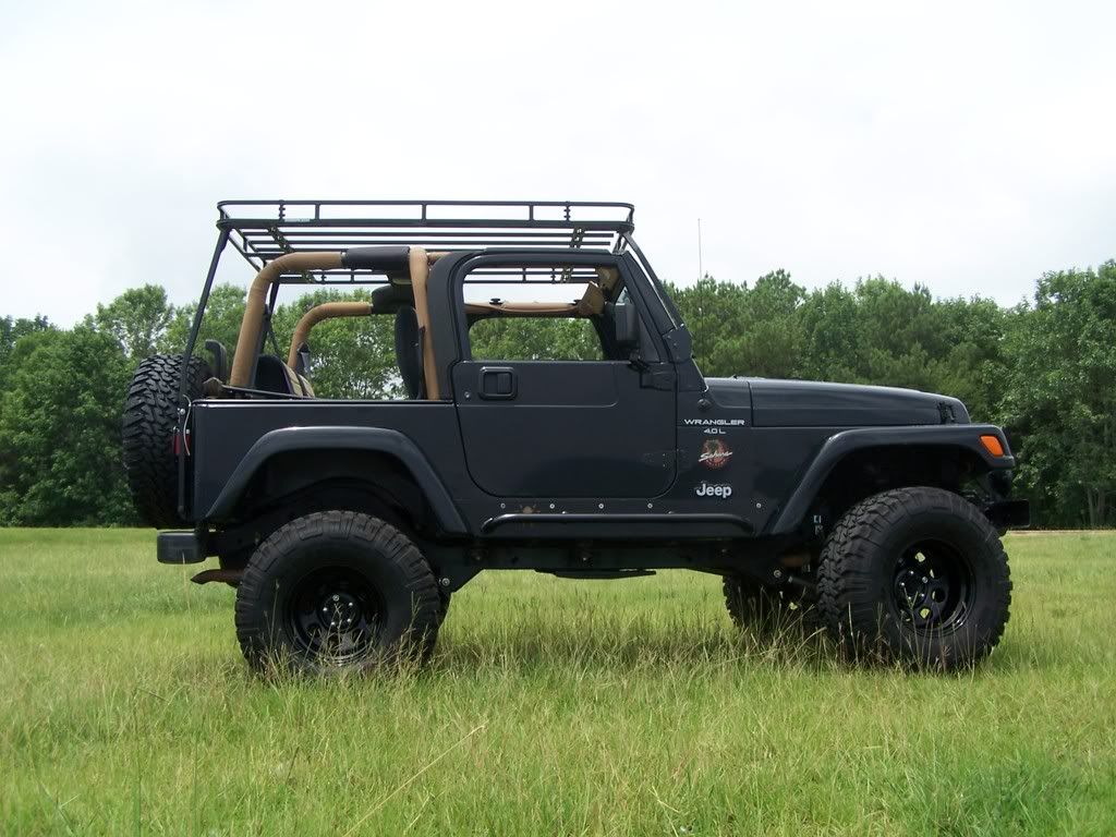 Jeep wrangler safari racks