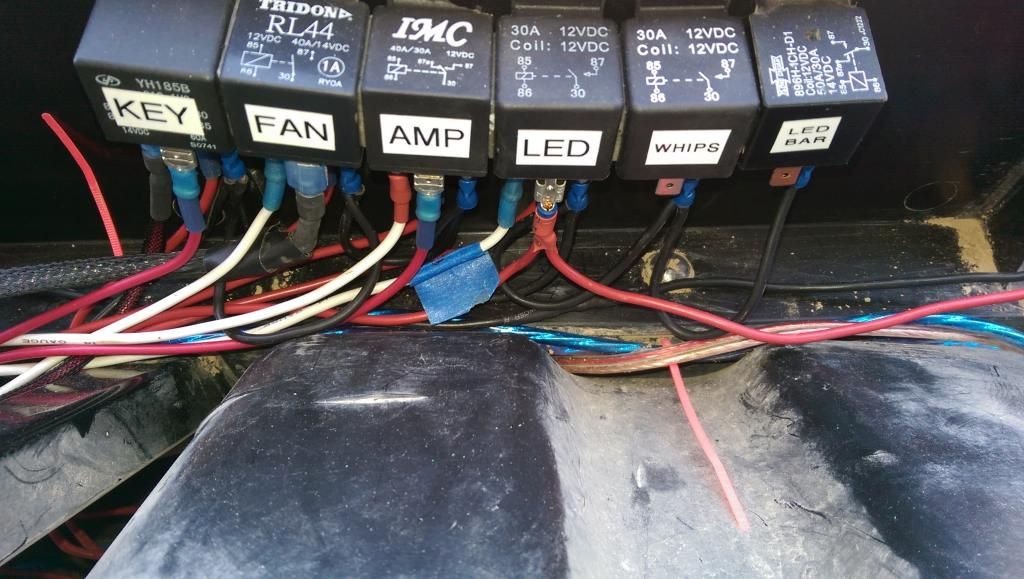 Summer project - dual battery setup and fuse block ... kawasaki teryx fuse box location 