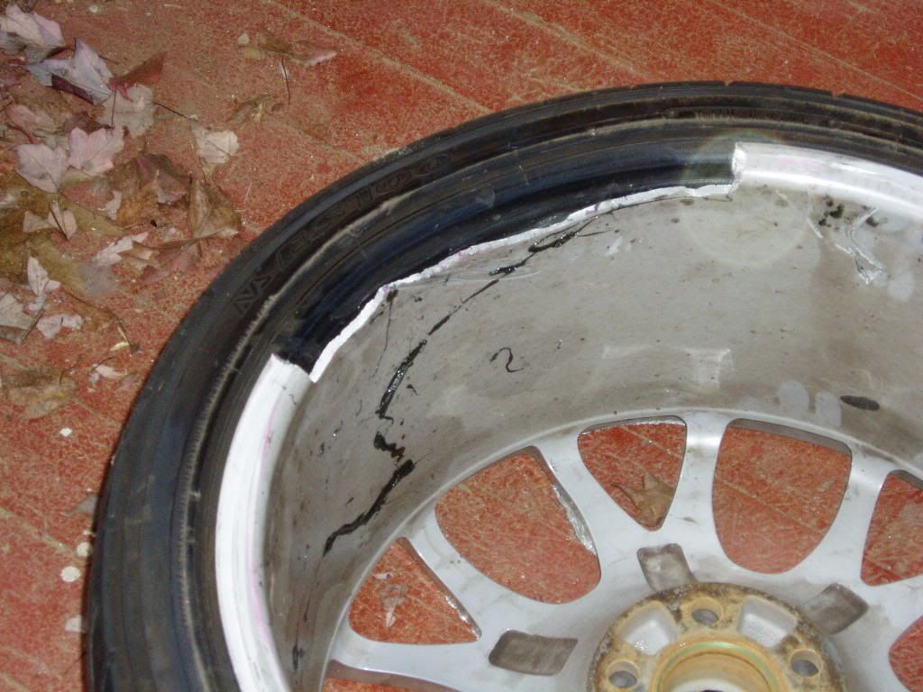 Damaged Wheel