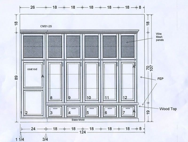 Woodwork Mudroom Cubbies Plans PDF Plans