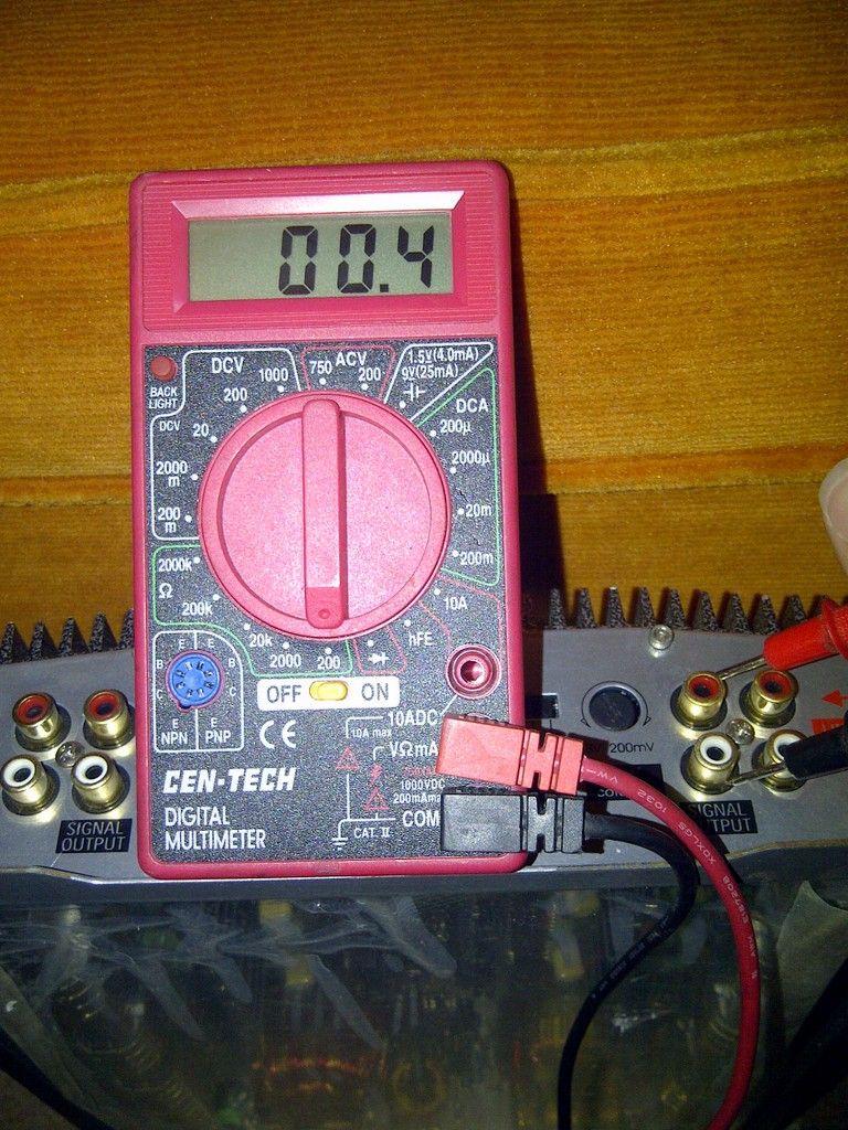 Alternator whine/low crackling Amplifier being the source