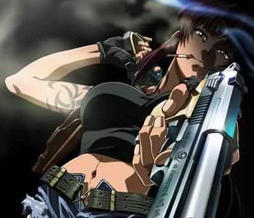 Canaan Vs Black Lagoon A Battle Of Battles Don T F This Up 1 My Sword Is Unbelievably Dull