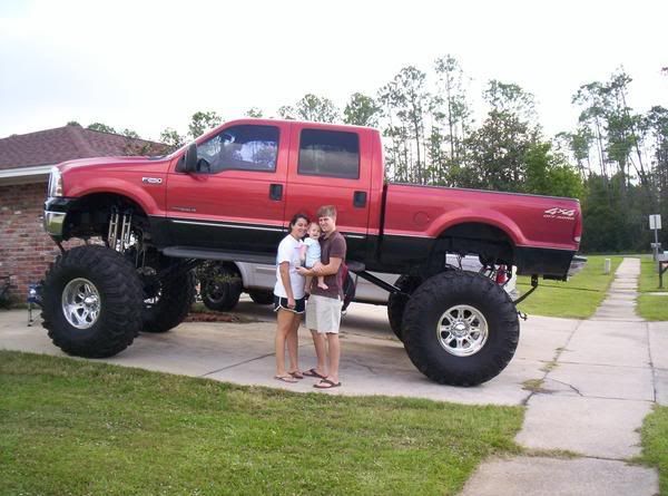 Huge F Lifted Show Truck  PowerStrokeNation  Ford Powerstroke 