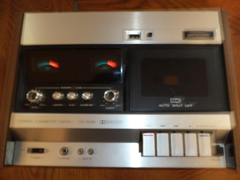 Just found...Superscope CD302A Top Loader Cassette Recorder/Player