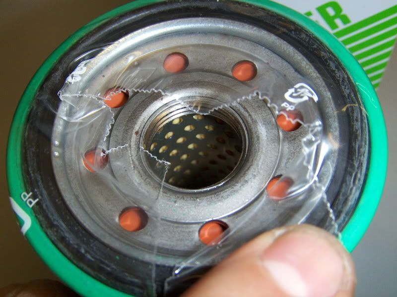 So this is whats inside our oil filters eh?