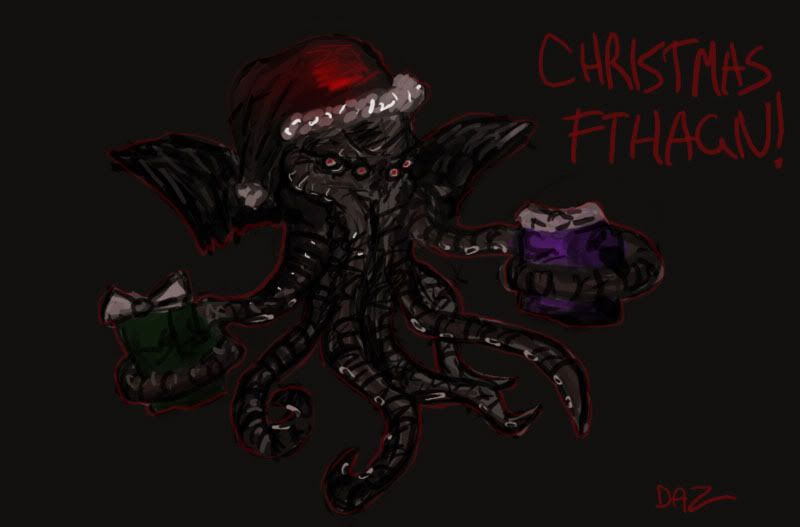 DSG 1316: Holiday Creature: SANTA CTHULHU DSG 1316: Holiday Creature: SANTA CTHULHU