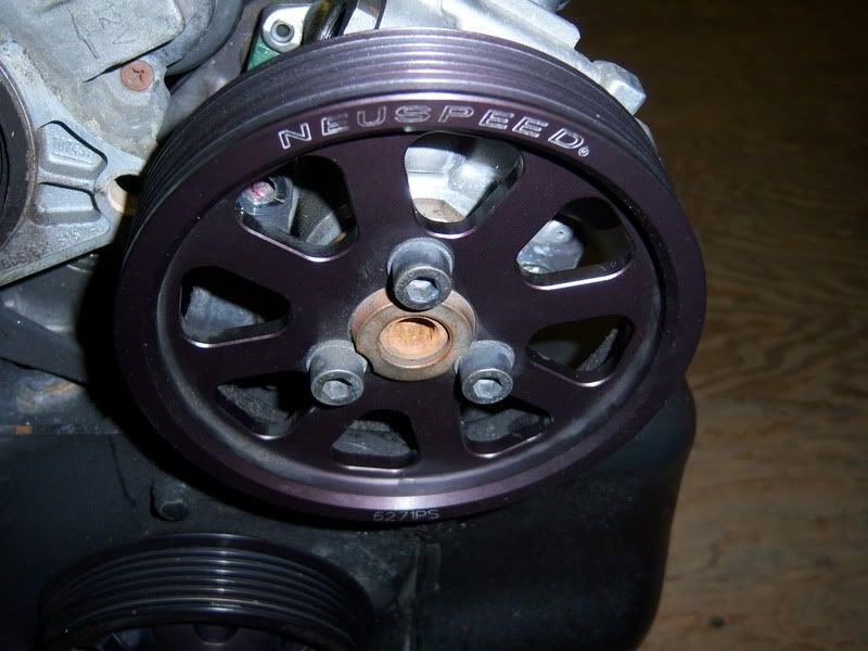 FS Neuspeed 12v VR6 Power pulleys VW Vortex Volkswagen Forum