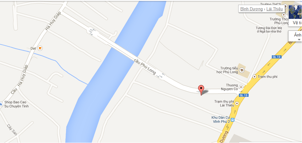 Bán đất mặt tiền, thổ cư ngay cầu Phú Long mới