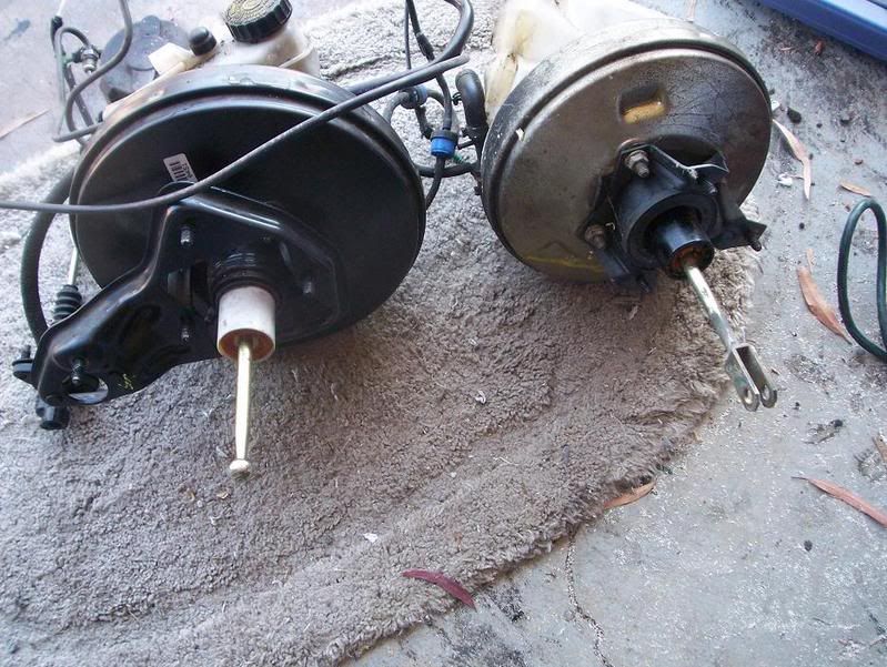 Making an mk3 booster fit the passat brake pedal ( balljoint to fork