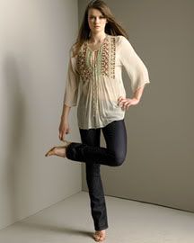 with tunics
