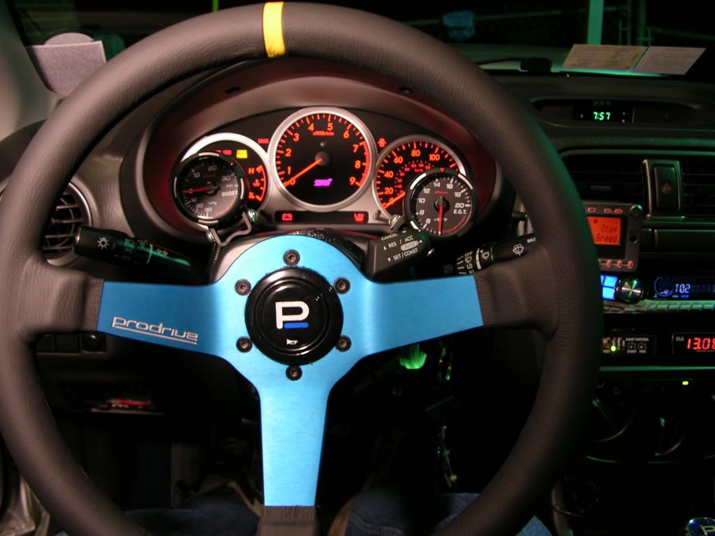 2002 wrx quick release steering wheel