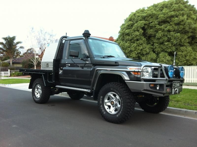 toyota landcruiser exhaust #1