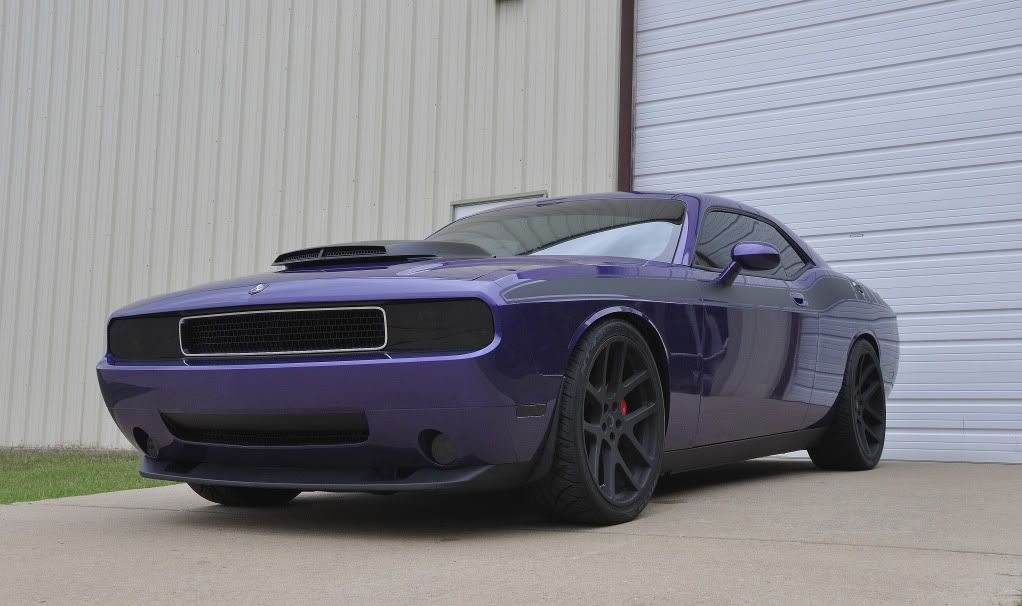 Dodge Challenger Blacked Out. lights lacked out when i