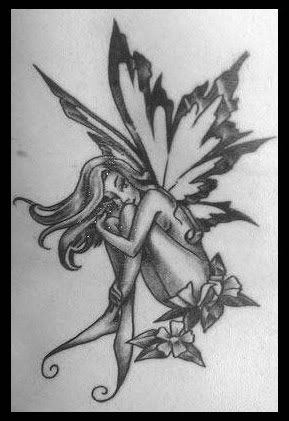 Labels: The Fairy Tattoo Design