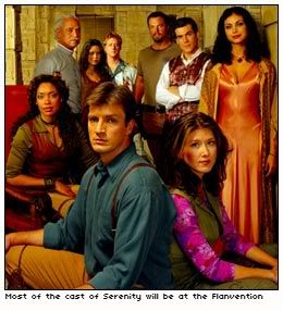 Most of the cast of Serenity and Firefly will be at the convention. [photo: Fox]