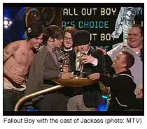 Fall Out Boy at the MTV Video Music Awards (photo: MTV)