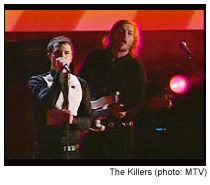 The Killers at the MTV Video Music Awards (photo: MTV)