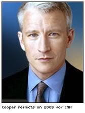 Anderson Cooper reflects on 2005 for CNN [Photo: CNN]