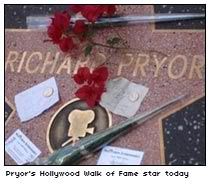 Richard Pryor's Hollywood Walk of Fame star today  [M.Snow]
