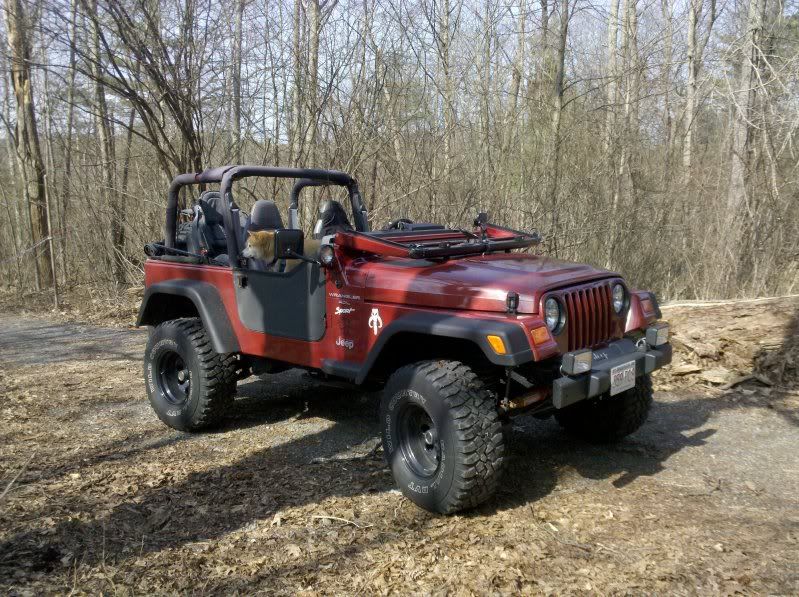 Windshield folded down?