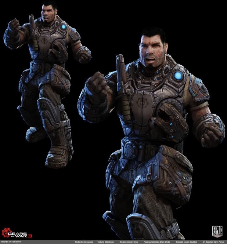 Gears of War 3: The Ladies – Pixologic: ZBrush Blog