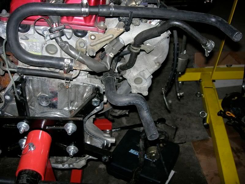 SR20DET heater hoses 240sx