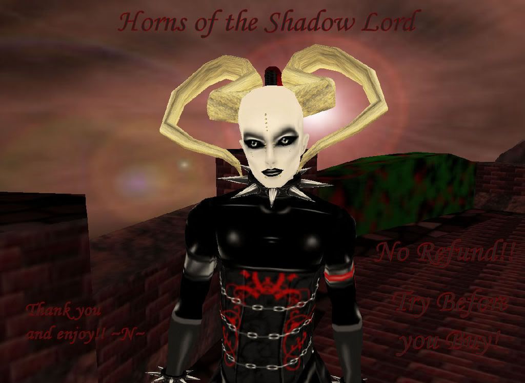 Horns of the Shadow Lord IMVU Ad