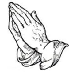 Praying Hand Drawings