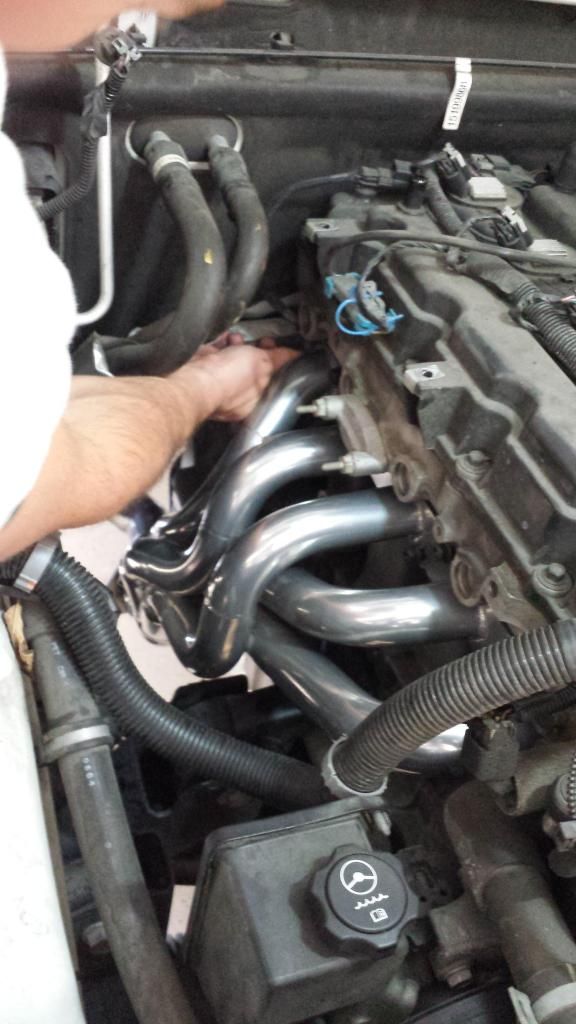 How to Install exhaust manifold studs and KPE header Chevrolet