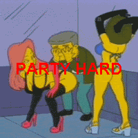 [Imagen: smithers-party-hard.gif]
