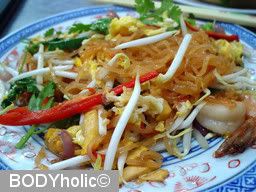 Thipsamai Pad Thai: Pad Thai with shrimps and eggs (THB60)