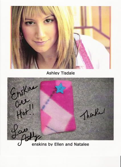 Ashley Tisdale Autograph