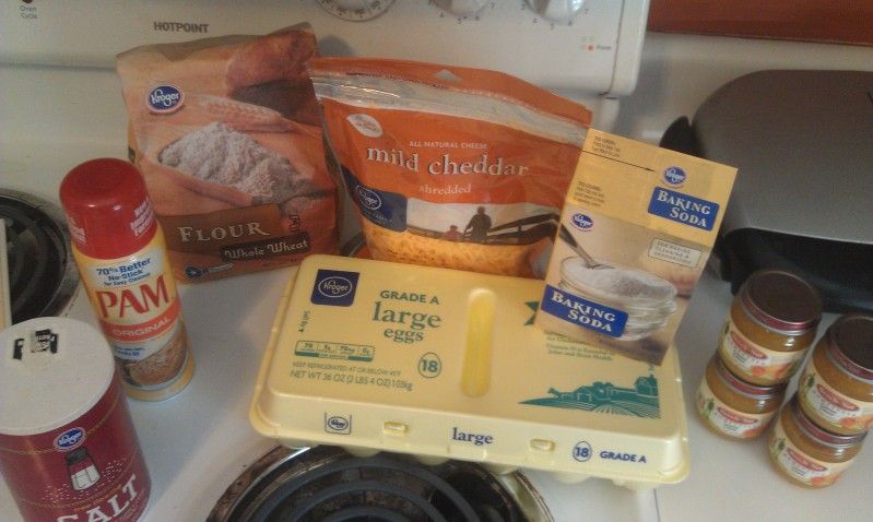 Baked Egg Puffs ingredients