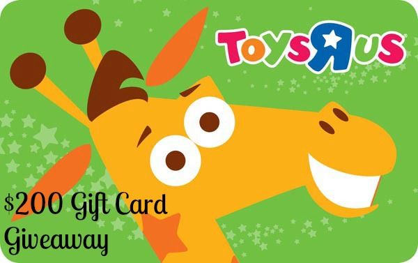 $200 Toys-R-Us Gift Card Giveaway